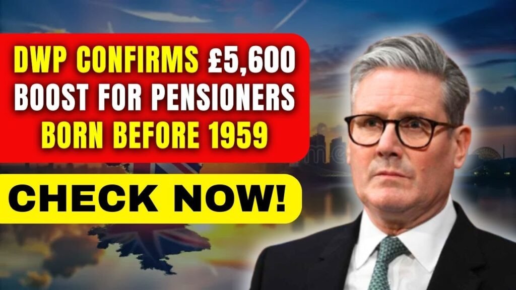 DWP Pension Credit £5600 Boost