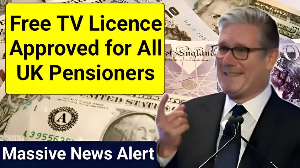 ​UK pensioners free TV licence